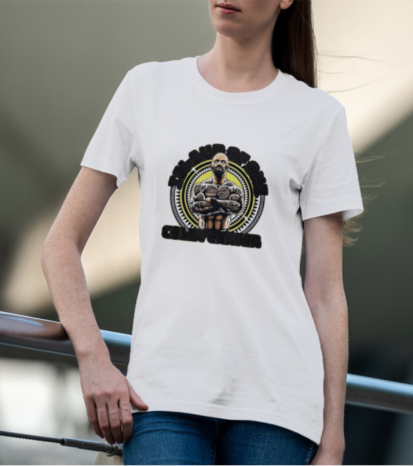 Colby Carter Island Of One Retro Tattoo Bodybuilder T-Shirt