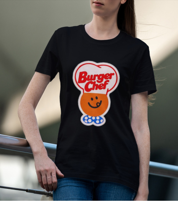 Burger Chef Red Smiling Icon Indianapolis T-Shirt