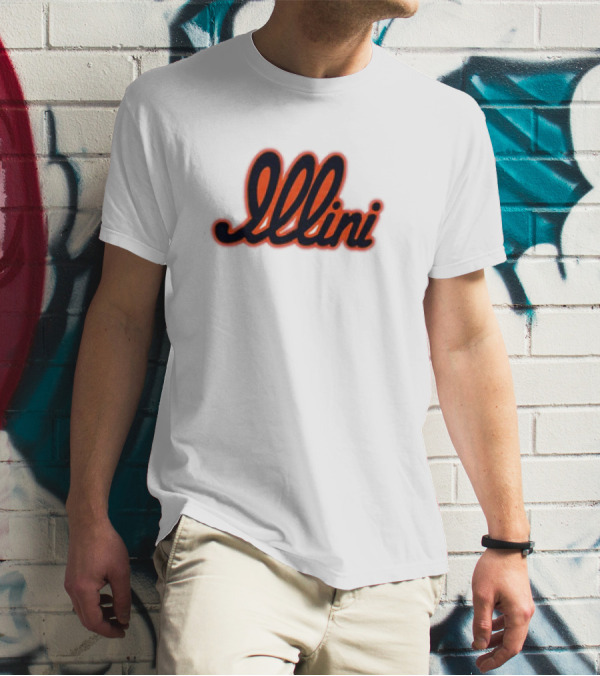 Illini Script University Of Illinois Sports Tradition T-Shirt