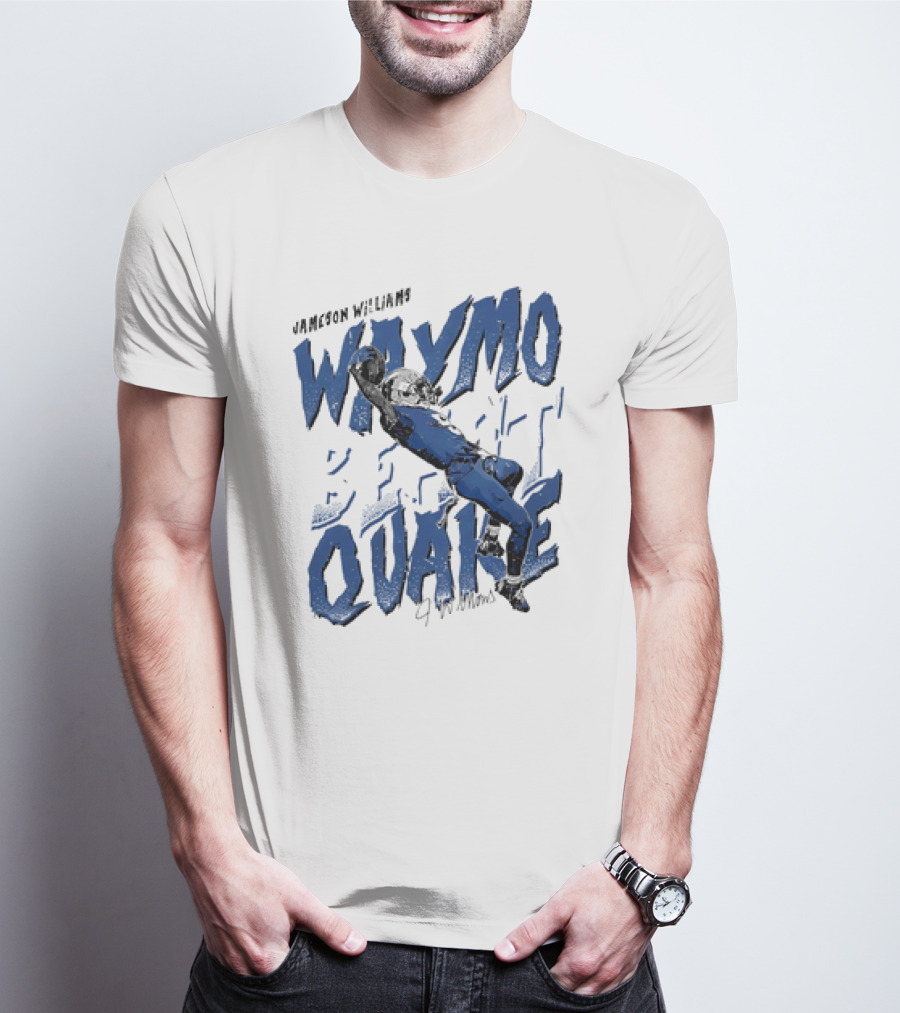 Jameson Williams Waymo Quake T-Shirt