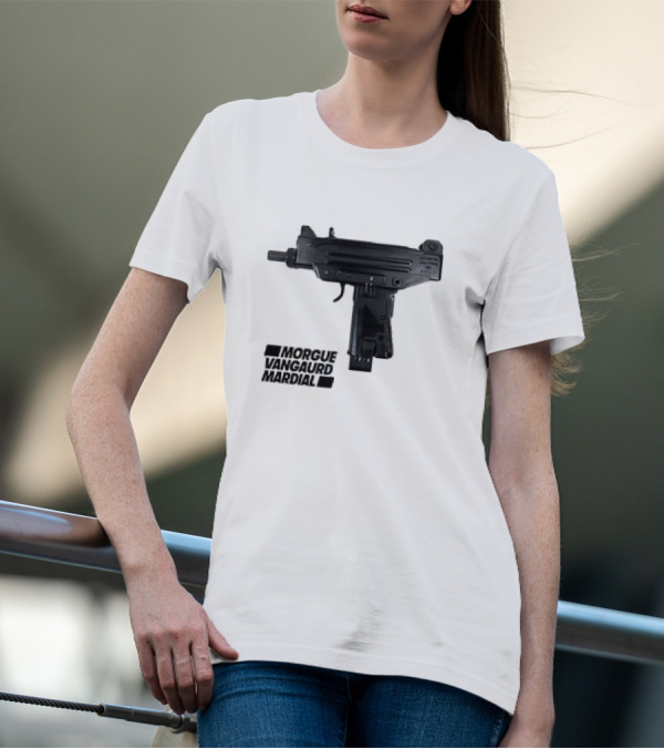 Morgue Vanguard Mardial Submachine Gun T-Shirt