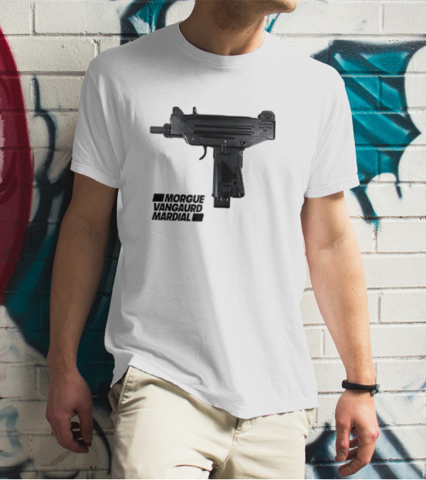 Morgue Vanguard Mardial Submachine Gun T-Shirt