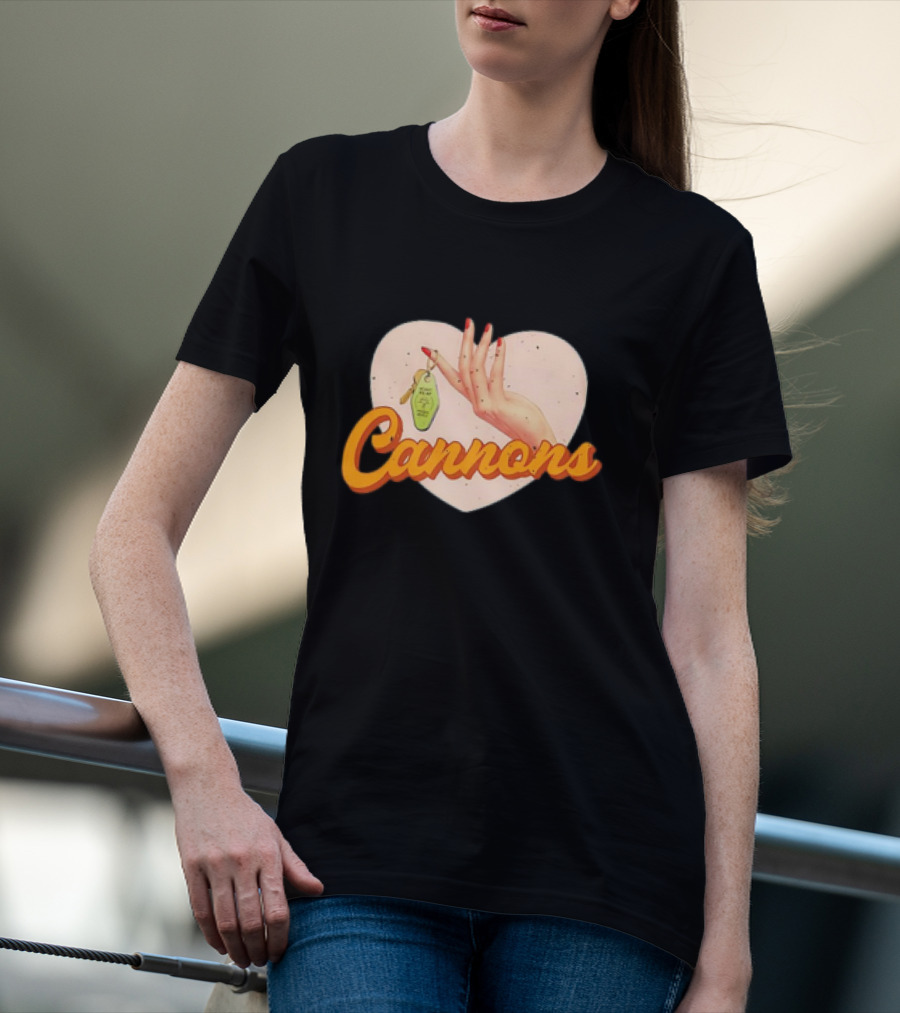 Cannons Vintage Motel Key Heart T-Shirt