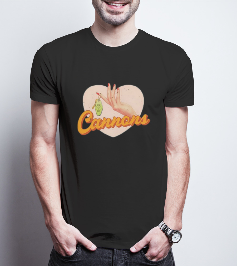 Cannons Vintage Motel Key Heart T-Shirt