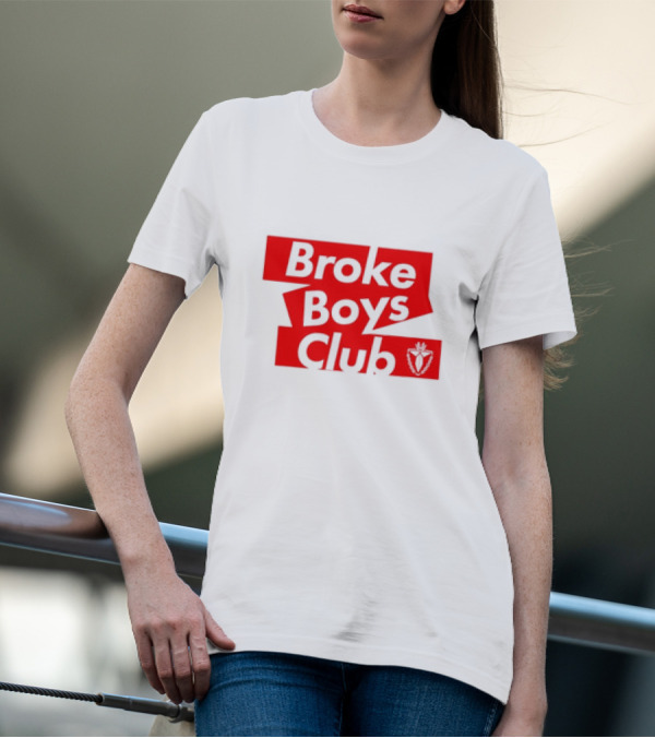 Broke Boys Club Heart Emblem T-Shirt