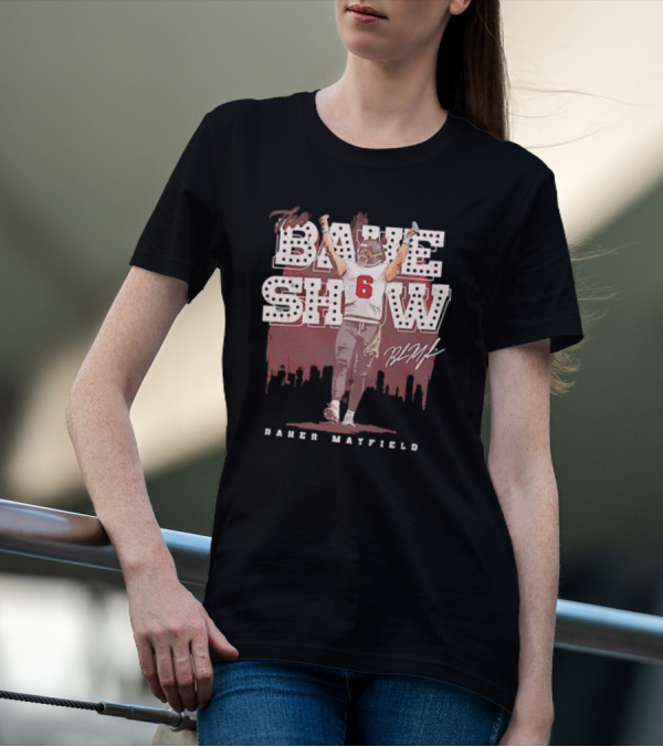 BAKER MAYFIELD THE BAKE SHOW VINTAGE TAMPA BAY BUCCANEERS NFL T-Shirt
