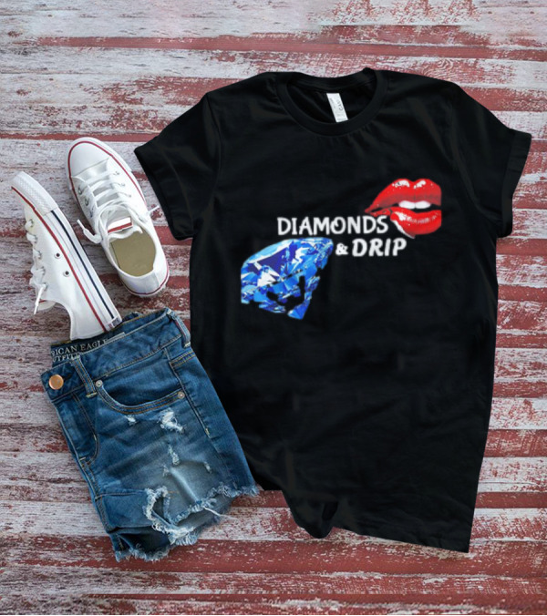 Diamonds And Drip Lips Of Seduction Classic T-Shirt