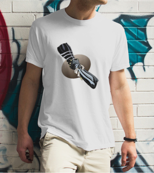 Winter Soldier And Falcon Shaking Hands Partnership Marvel T-Shirt