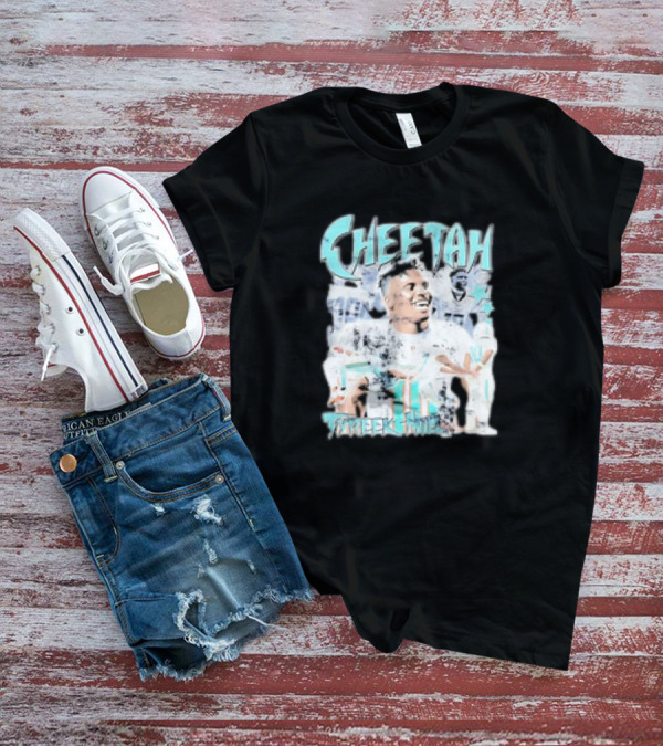 Cheetah Tyreek Hill Football Retro T-Shirt