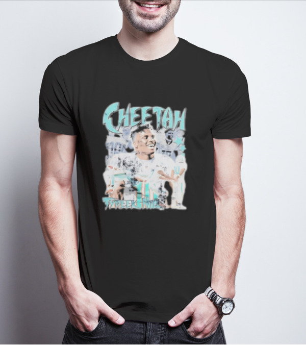 Cheetah Tyreek Hill Football Retro T-Shirt