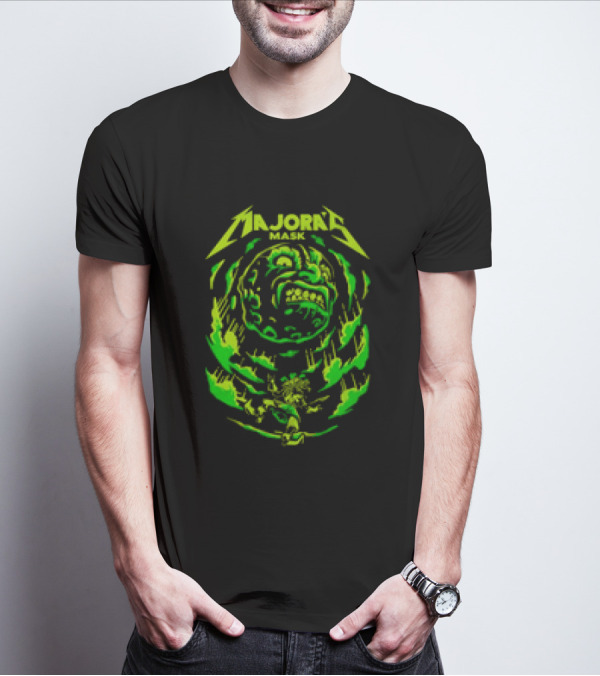 Majora Mask Metal Enter Maskman T-Shirt