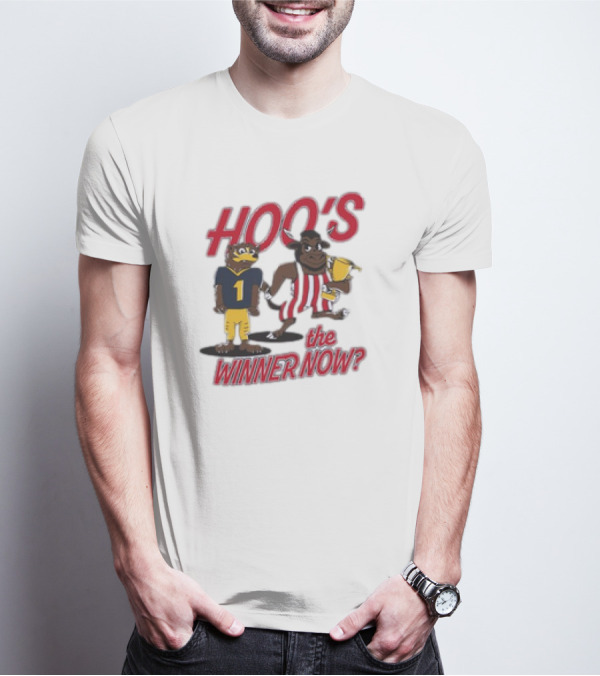 Hoo’s The Winner Now Indiana Hoosiers Football T-Shirt