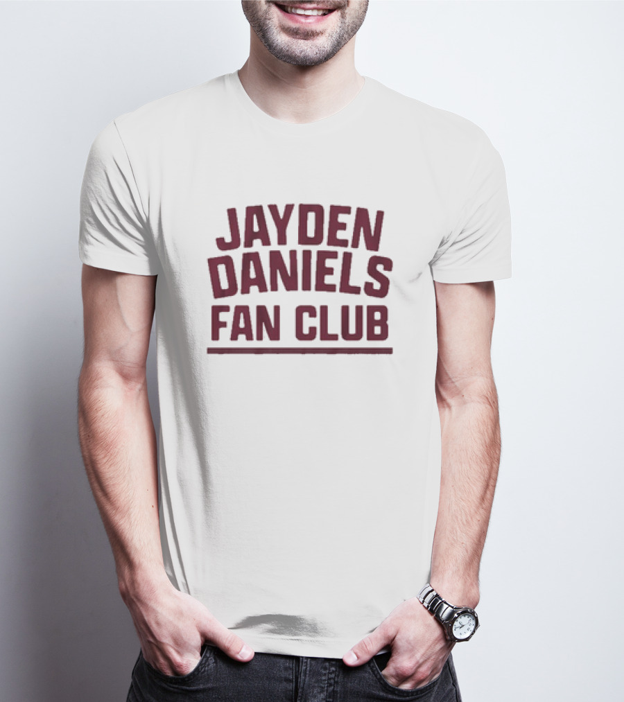 Jayden Daniels Fan Club Washington T-Shirt