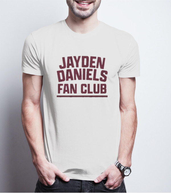 Jayden Daniels Fan Club Washington T-Shirt