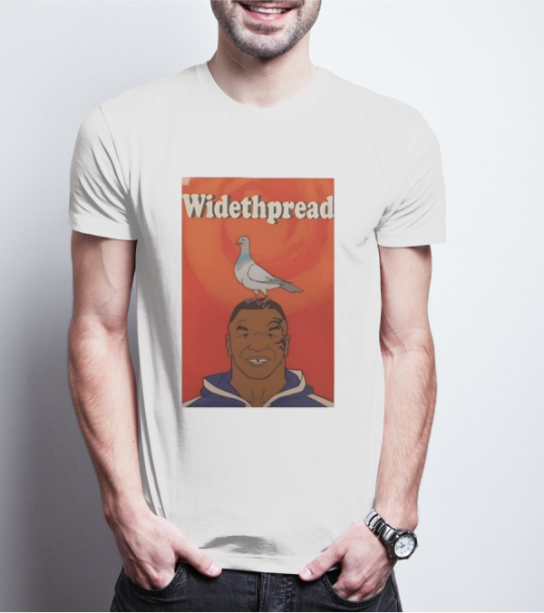 Widethpread Mike Tyson Pigeon T-Shirt