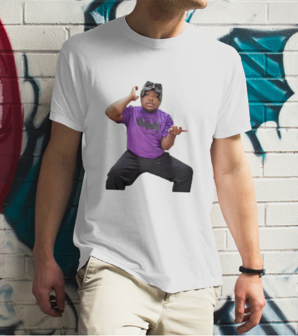 Darius Tiktok Autism Irisa Classic Batman Mask And Pose T-Shirt