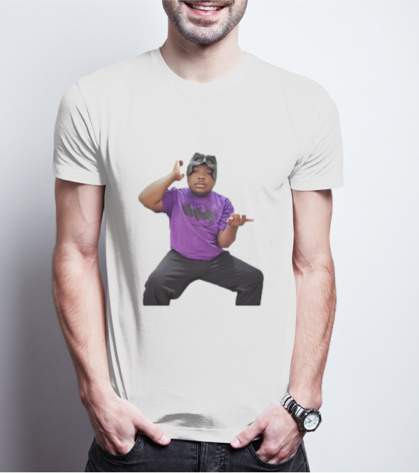 Darius Tiktok Autism Irisa Classic Batman Mask And Pose T-Shirt