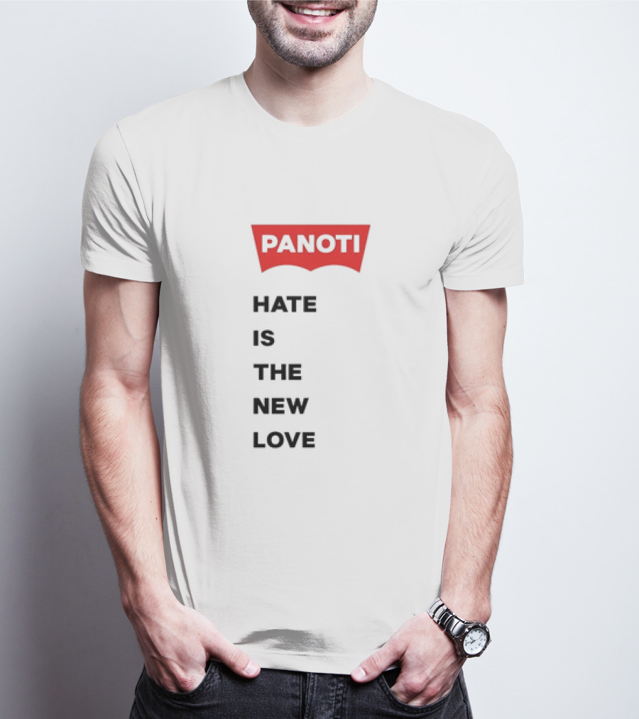 Prafull Billore Panoti Hate Is The New Love T-Shirt