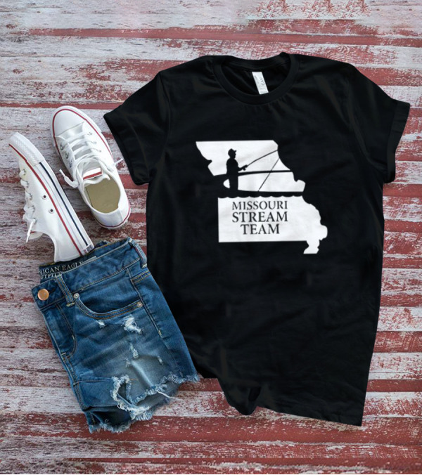 Missouri Stream Team Fishing In State T-Shirt