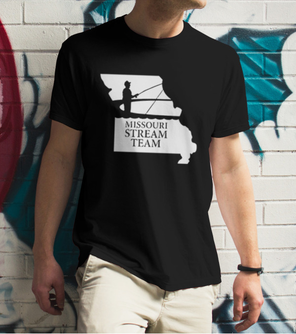 Missouri Stream Team Fishing In State T-Shirt