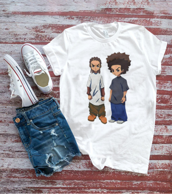 The Boondocks Huey And Riley Duo T-Shirt