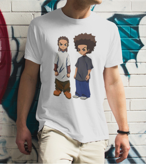 The Boondocks Huey And Riley Duo T-Shirt