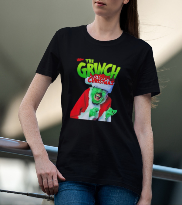Walter White How The Grinch Stole Christmas Mashup Character T-Shirt