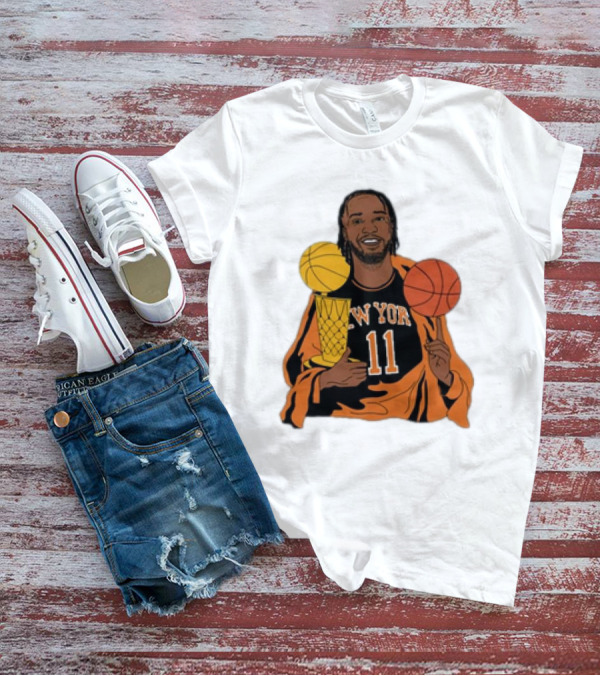New York 11 Big Knick Energy Brunshym Basketball Trophy T-Shirt