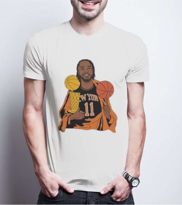 New York 11 Big Knick Energy Brunshym Basketball Trophy T-Shirt
