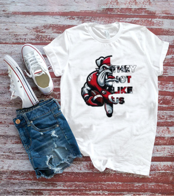 Georgia Bulldogs They Not Like Us T-Shirt