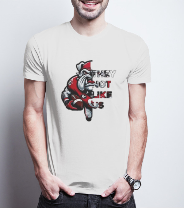 Georgia Bulldogs They Not Like Us T-Shirt
