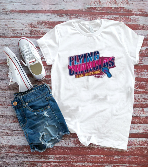 Flying Chanclas San Antonio Pink San Antonio Missions T-Shirt