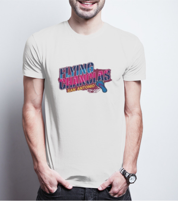 Flying Chanclas San Antonio Pink San Antonio Missions T-Shirt