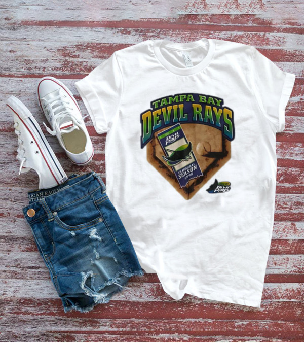 Tampa Bay Devil Rays Inaugural Season 1998 Vintage Major League Baseball Debut T-Shirt
