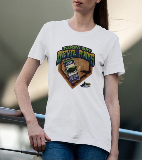 Tampa Bay Devil Rays Inaugural Season 1998 Vintage Major League Baseball Debut T-Shirt