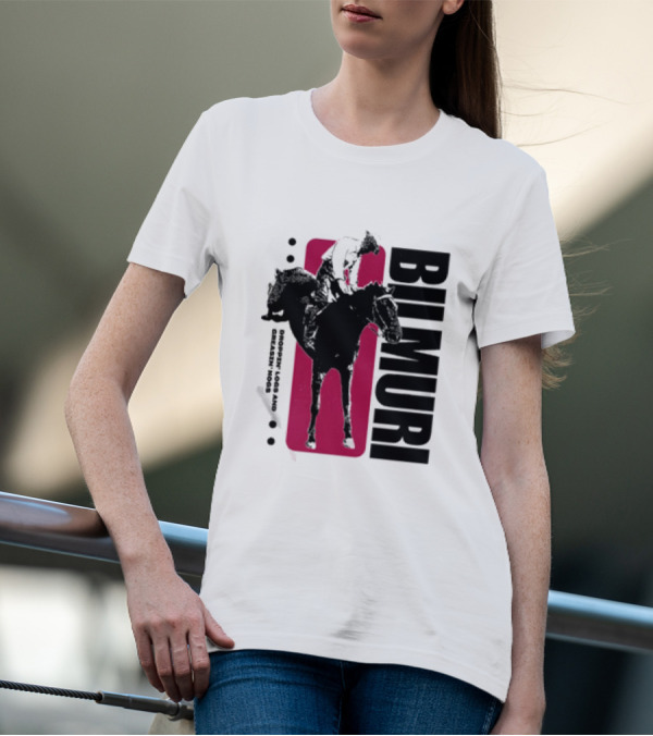 Bilmuri Horse Dropzn Logs And Greasin’ Hogs Riding T-Shirt