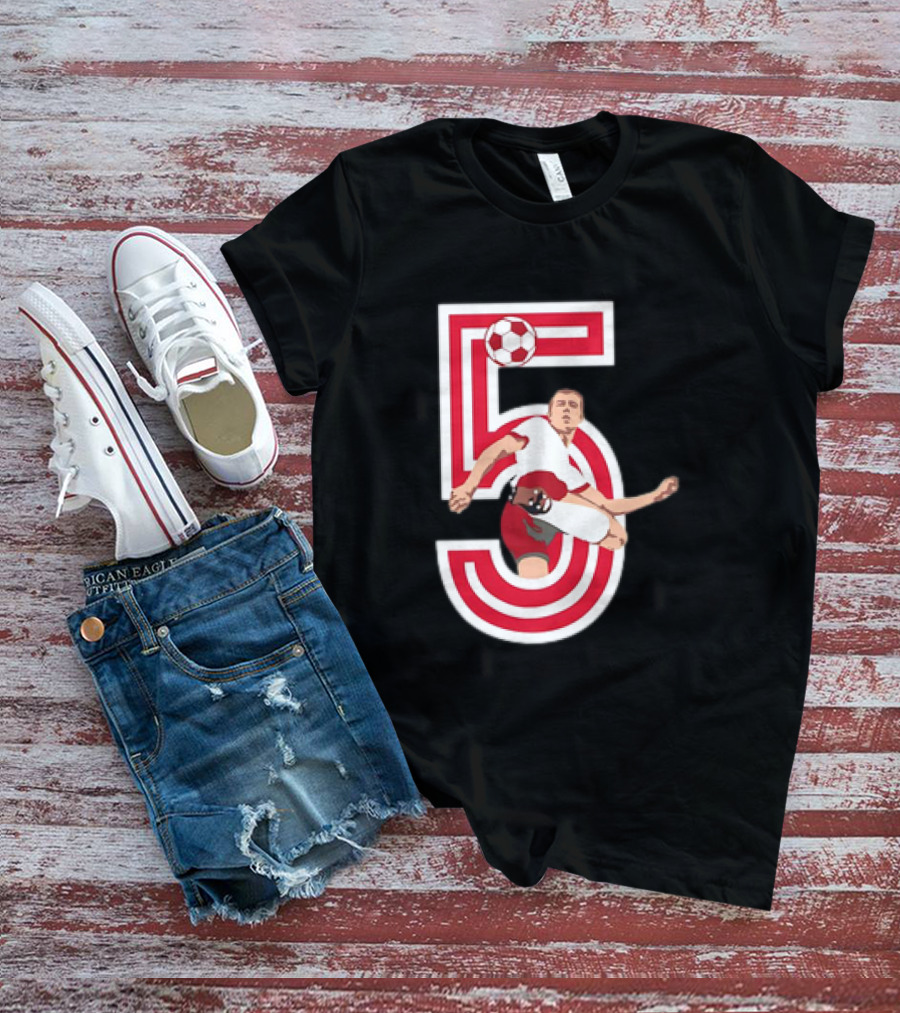 Franz Beckenbauer #5 Soccer Legend FC Bayern T-Shirt