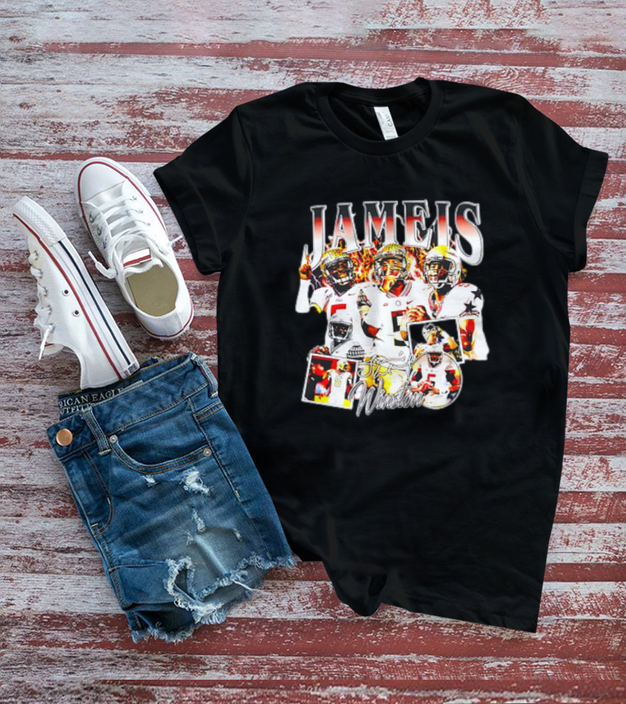 Jameis Winston Signature Football Vintage T-Shirt