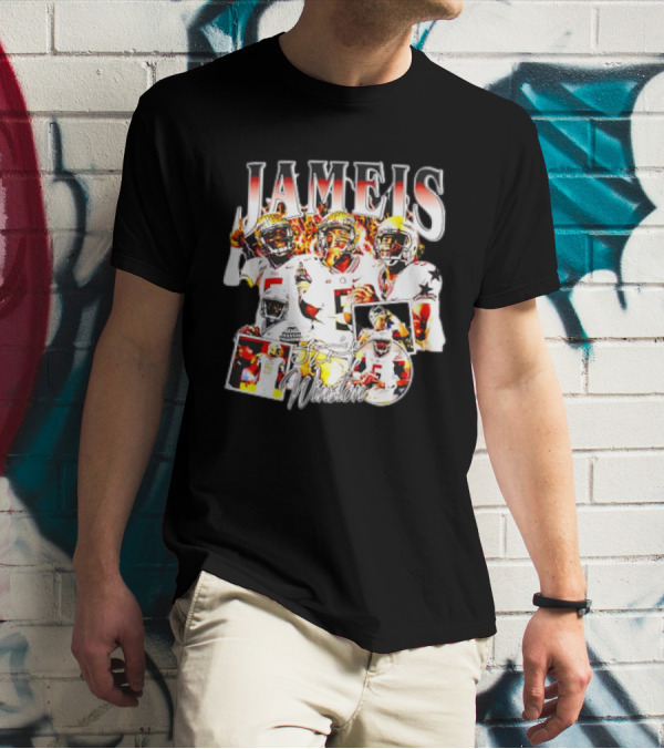 Jameis Winston Signature Football Vintage T-Shirt