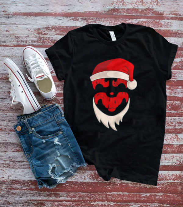The Shaggs Santa Christmas Face T-Shirt