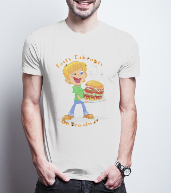 Tasty Takeouts On Broadway Hamburger Delight T-Shirt
