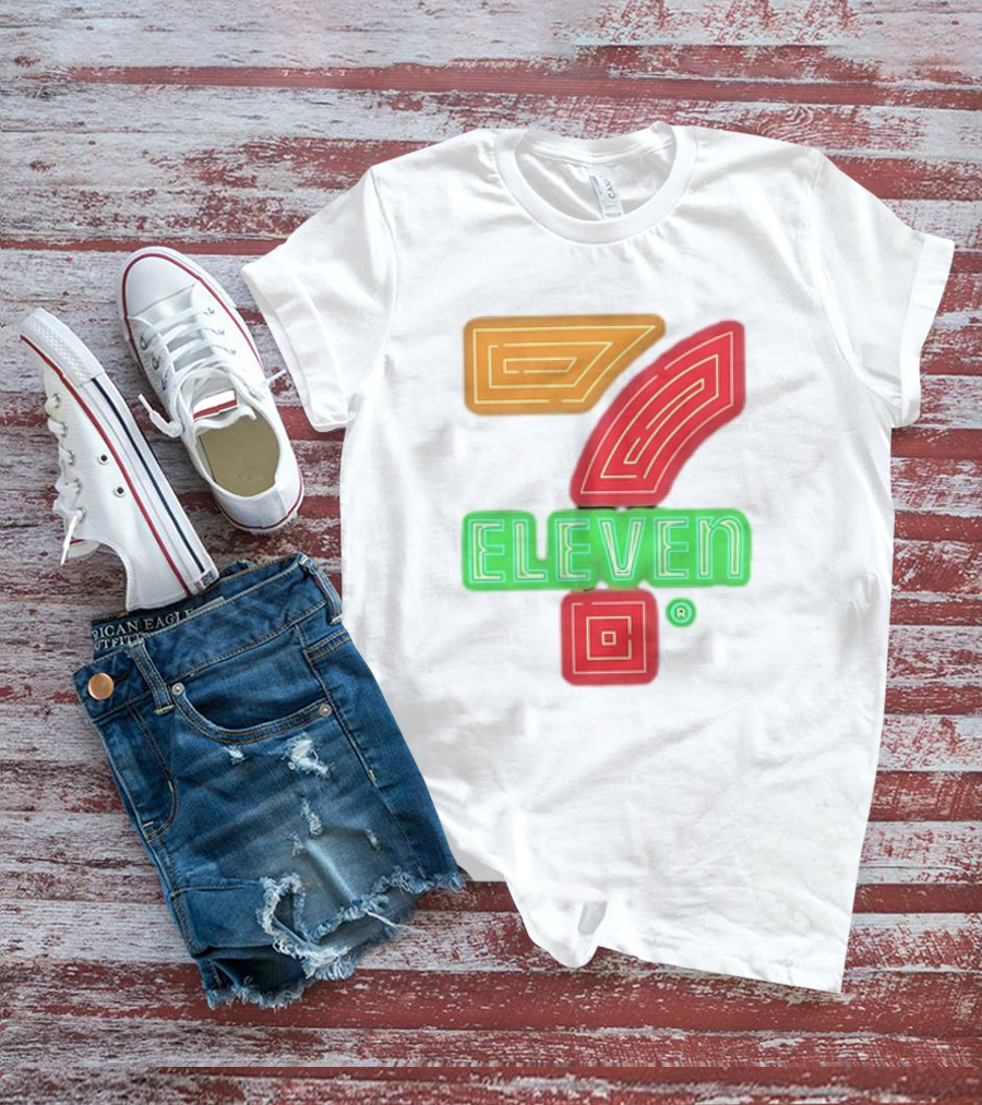 Ja’marr Chase X 7 Eleven Neon Logo Collaboration T-Shirt