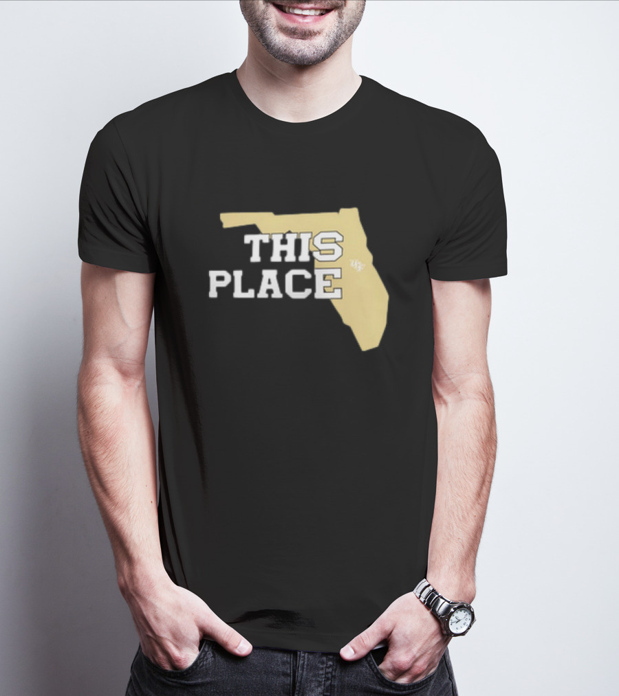 UCF Knights This Place Florida State Outline T-Shirt