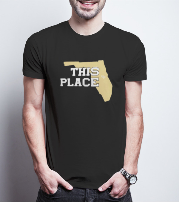 UCF Knights This Place Florida State Outline T-Shirt