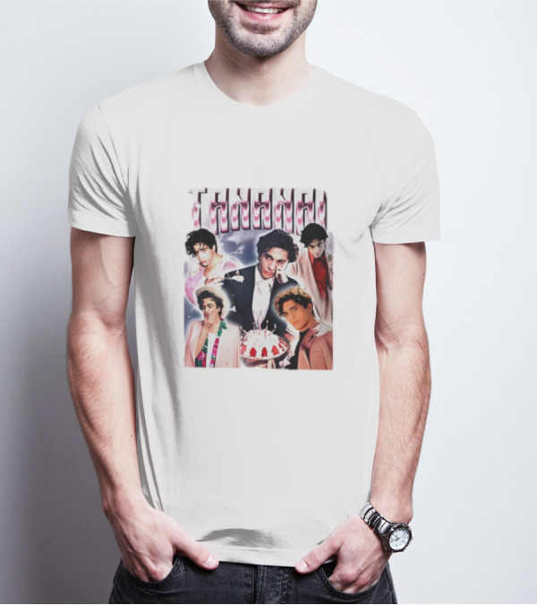 Tananai Cake Collage With Suit T-Shirt