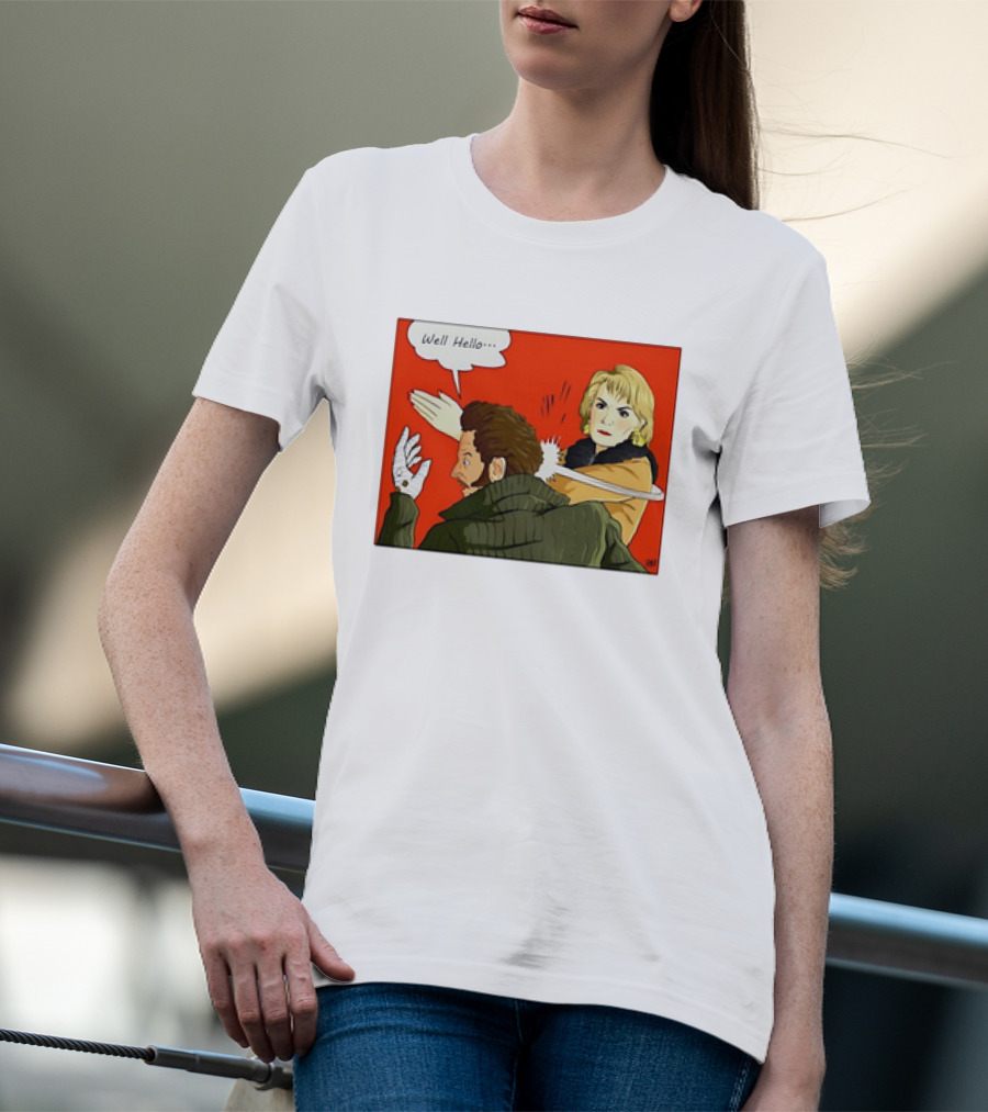 Well Hello Bandit Slap Comic T-Shirt