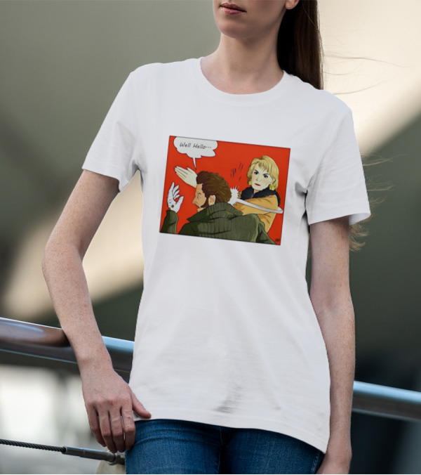 Well Hello Bandit Slap Comic T-Shirt
