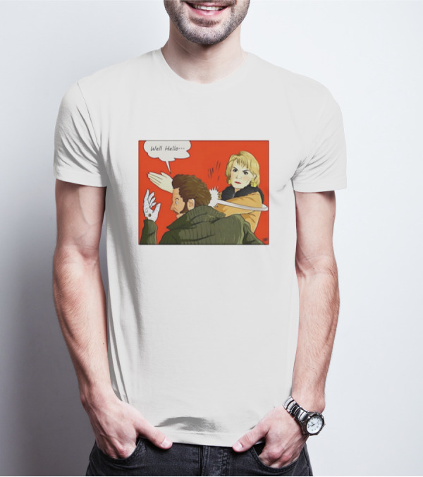 Well Hello Bandit Slap Comic T-Shirt