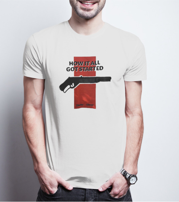 Daisy Collector How It All Got Started Gun T-Shirt