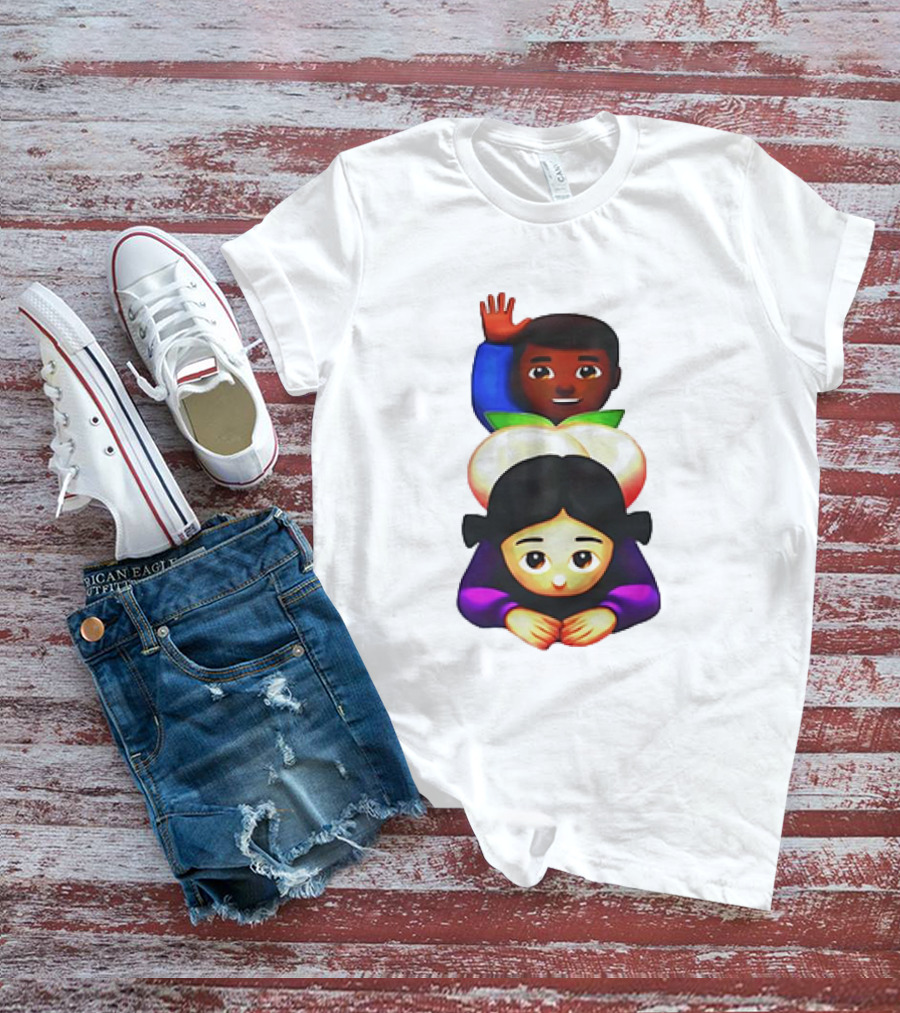 Doggystyle Emoji Meme Peach Behind Scene T-Shirt